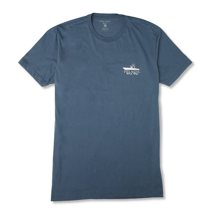 Let's Go Premium T-Shirt - Smokey Blue