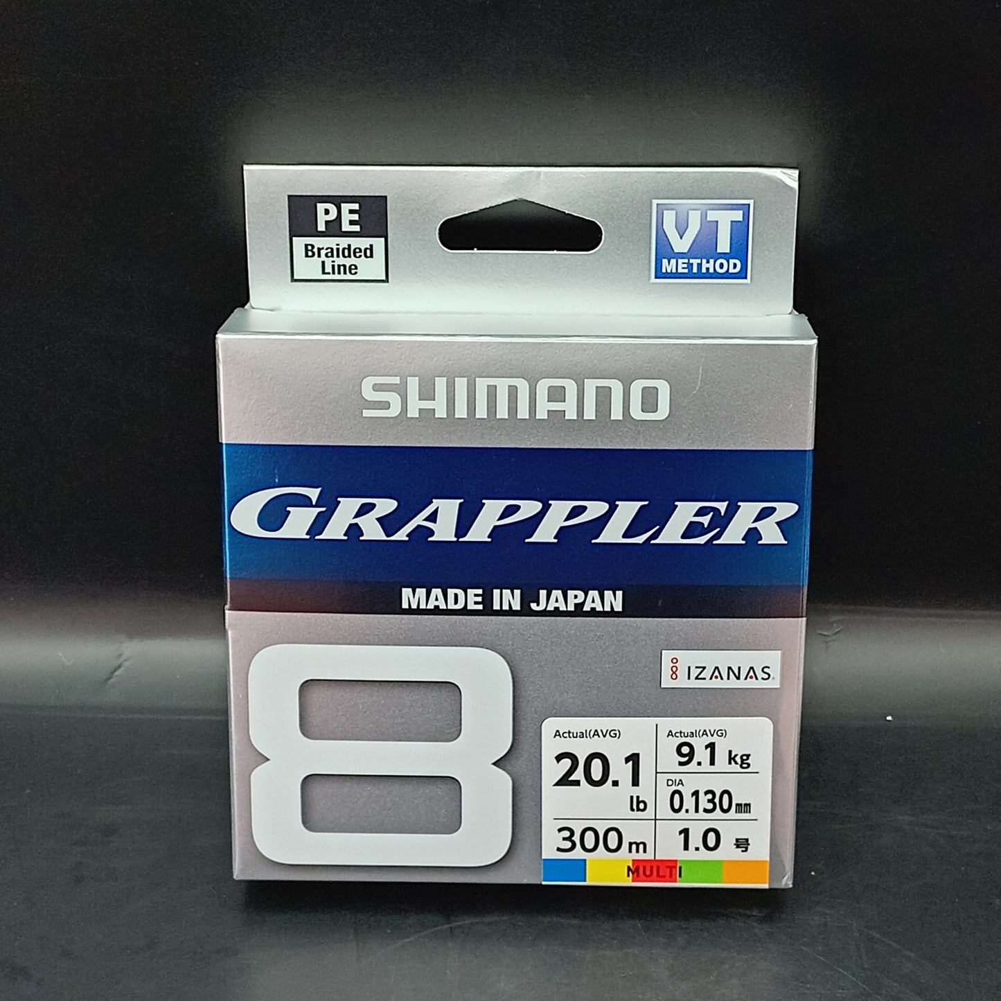 Shimano Grappler X8 braid 300m 9.1kg Pe 1.0