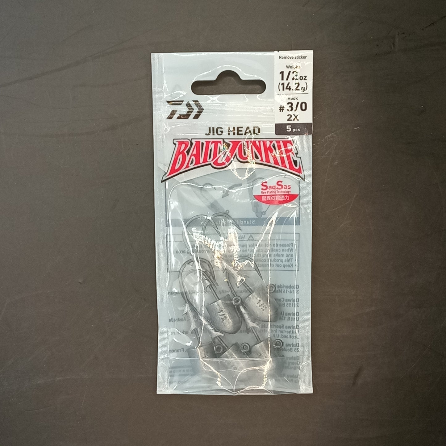 Daiwa Bait junkie jig head 1/2 3-0
