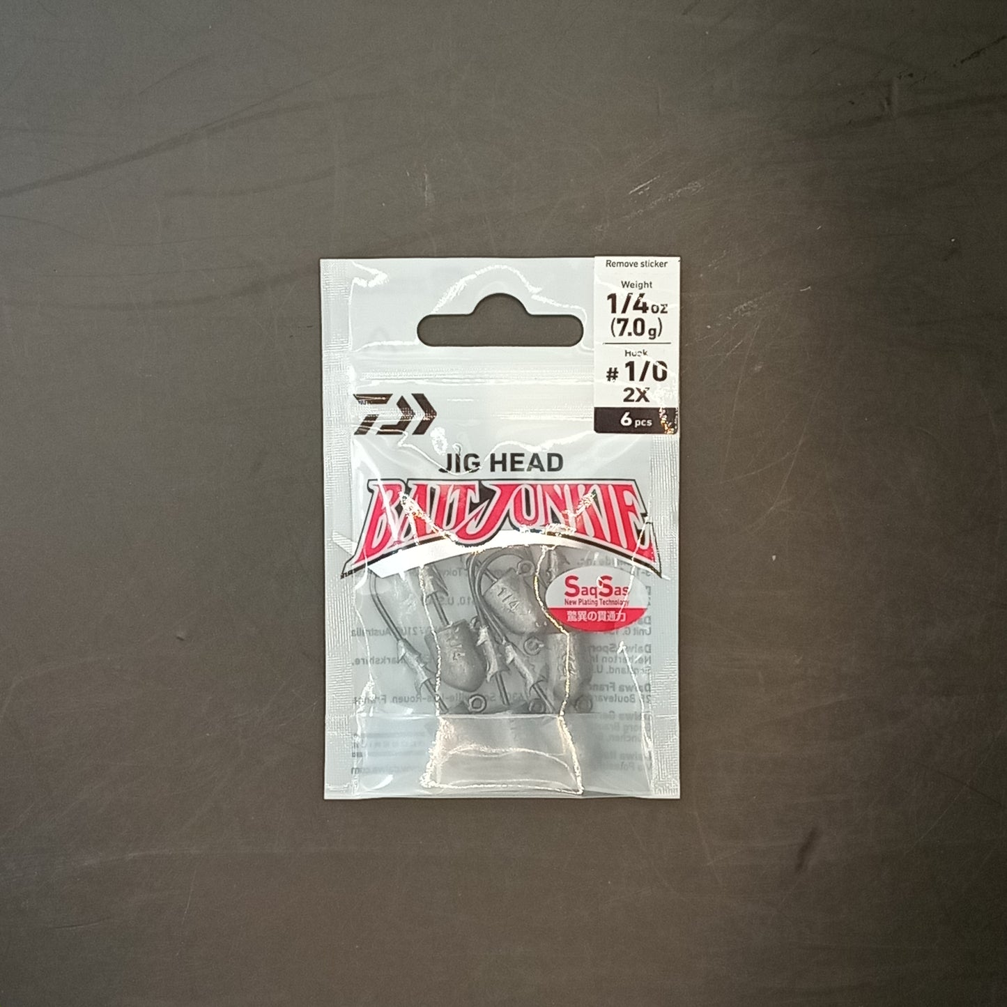 Daiwa Bait junkie jig head 1/4oz #1
