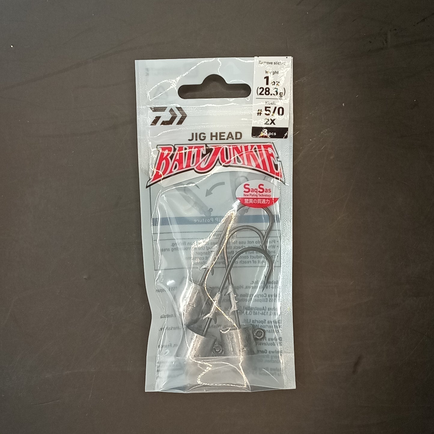 Daiwa Bait junkie jig head 1oz 5/0