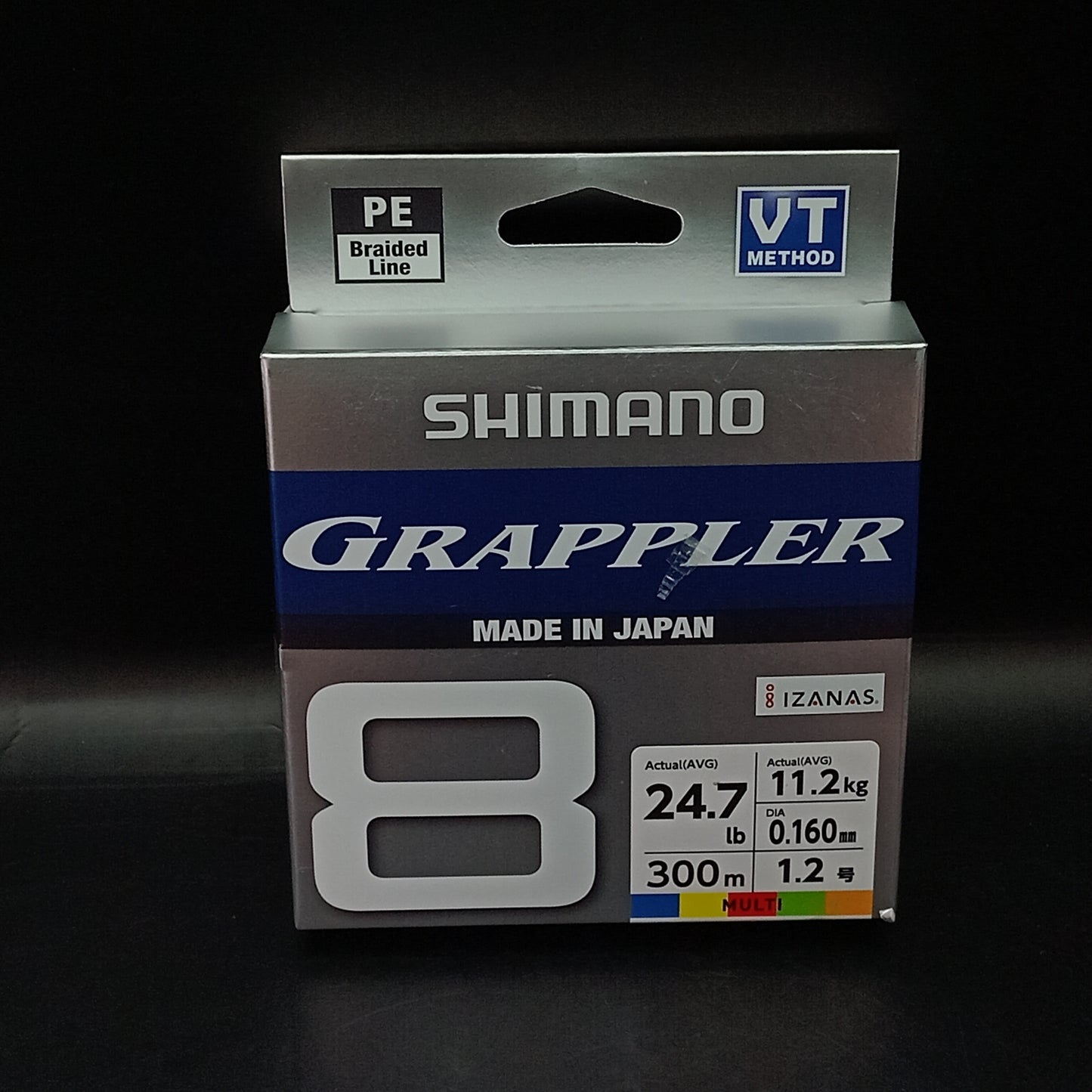 Shimano Grappler X8 braid 300m 11.2kg Pe 1.2