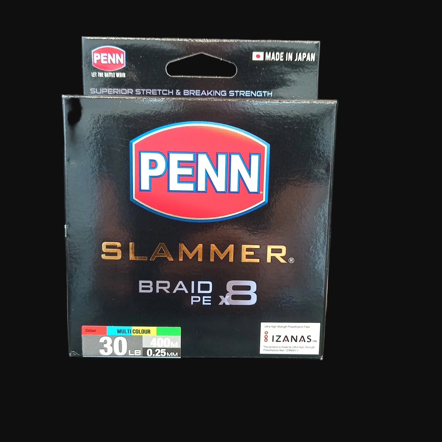 Penn Slammer Braid Multicolor 400m 30lb