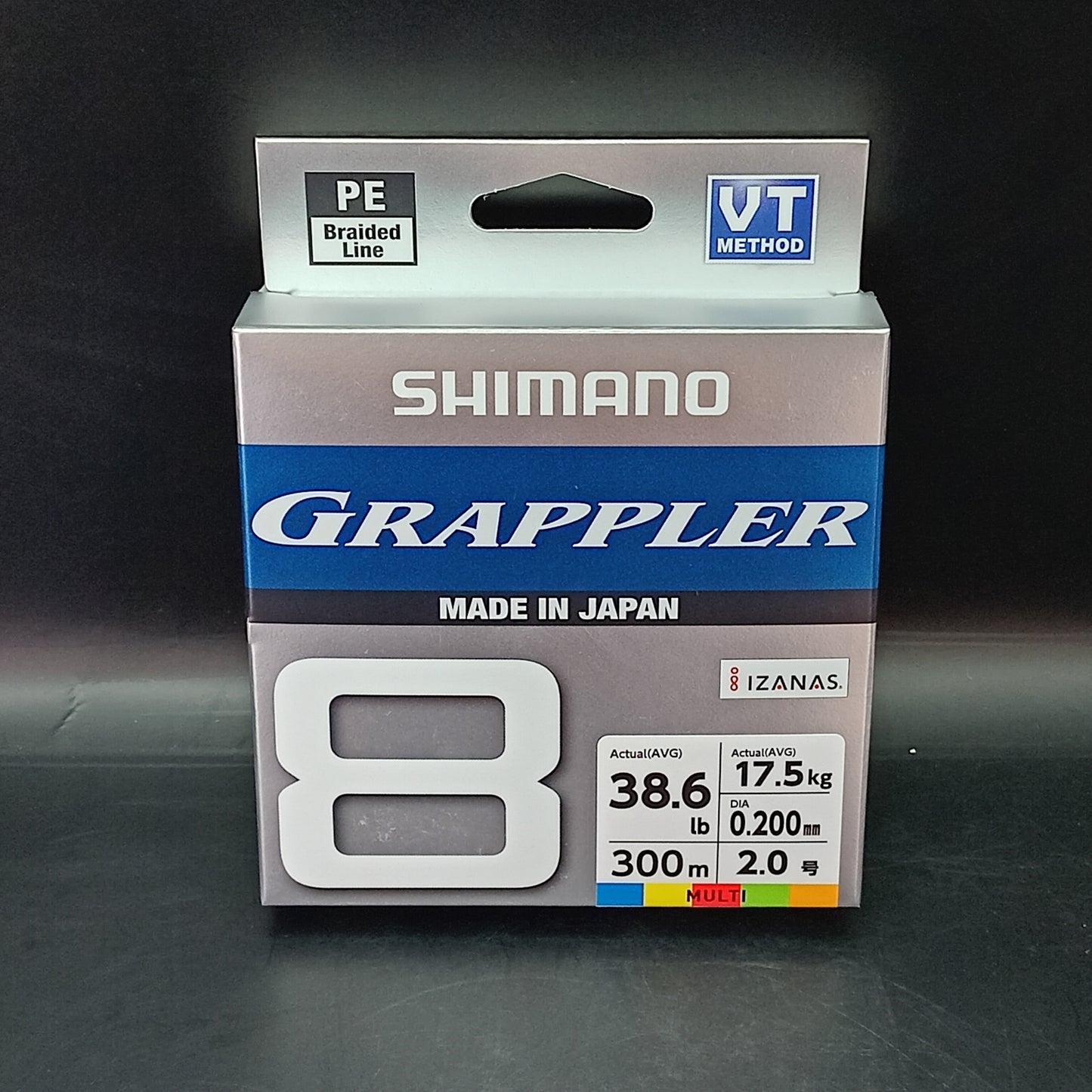 Shimano Grappler X8 braid 300m 17.5kg Pe 2