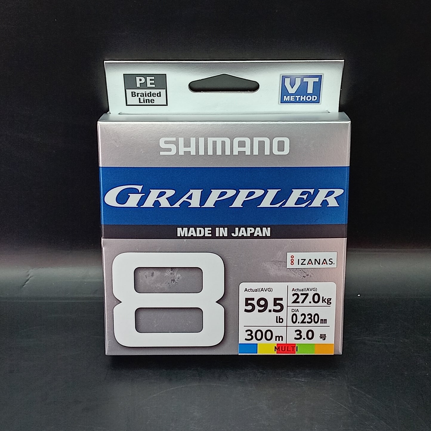 Shimano Grappler X8 braid 300m 27kg Pe 3