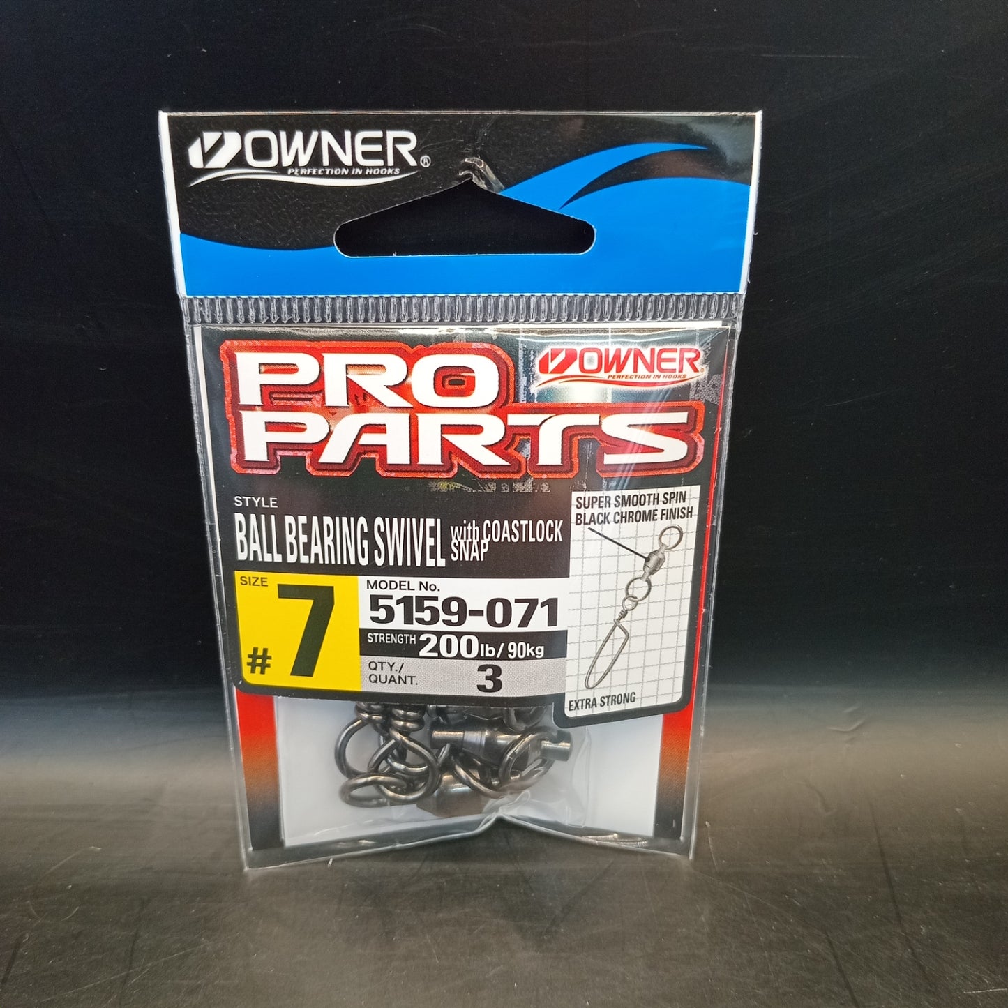 Owner Ball Bearing Swivel with Coastlock Snap 5159