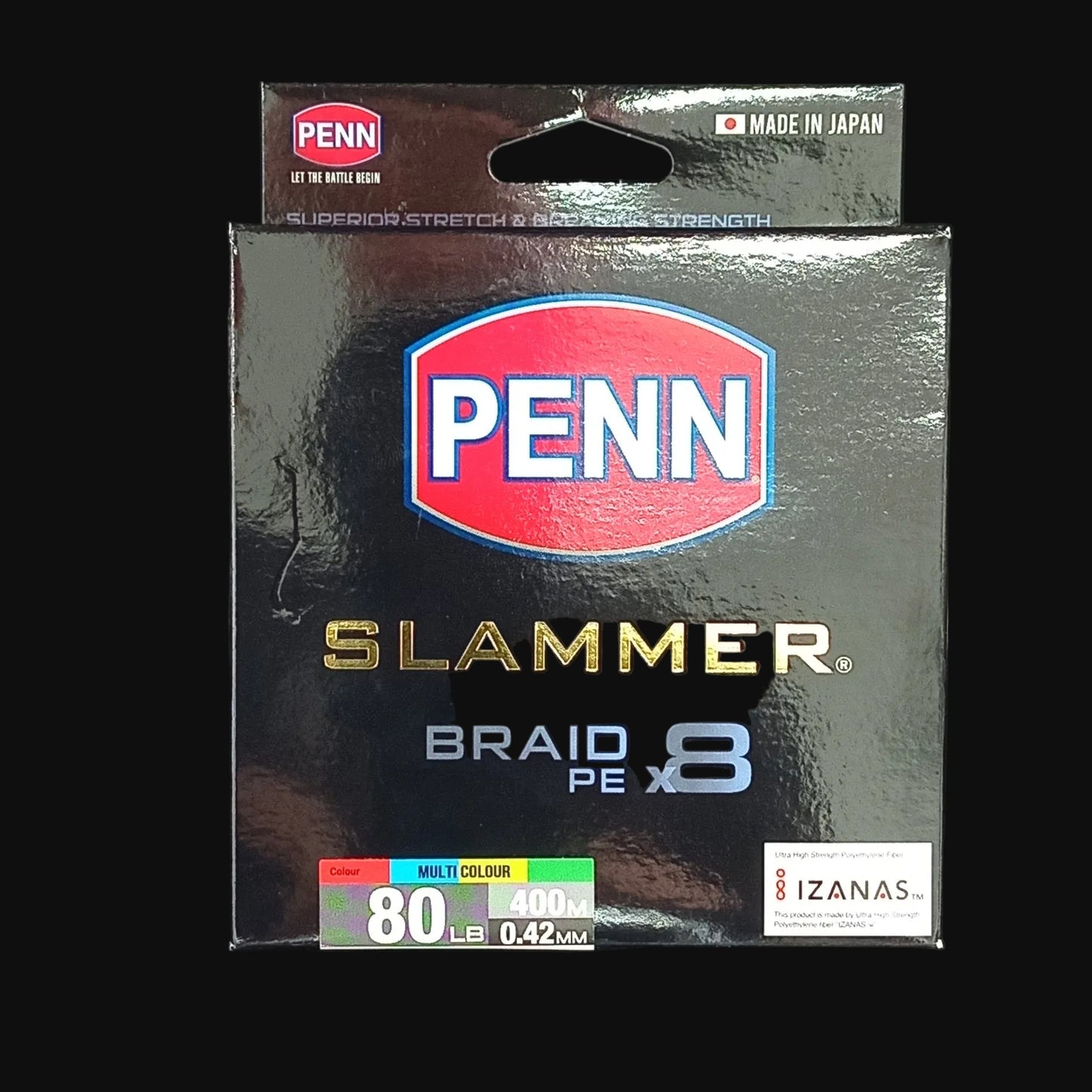 Penn Slammer Braid Multicolor 400m 80lb