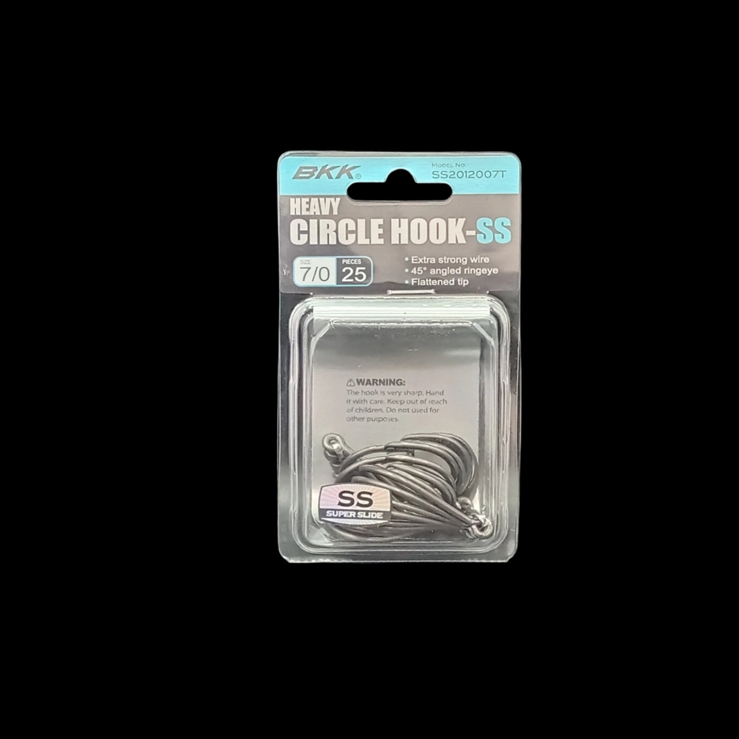 BKK Heavy circle hook-SS 25PK 7/0