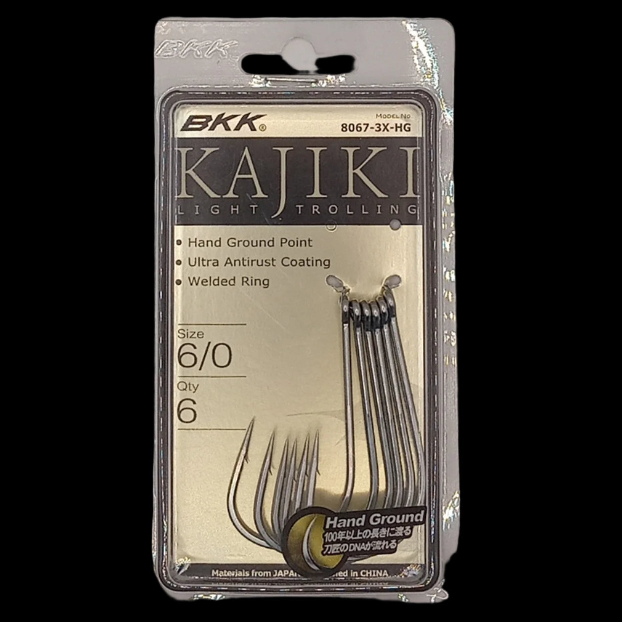 BKK Kajiki Light gauge hooks