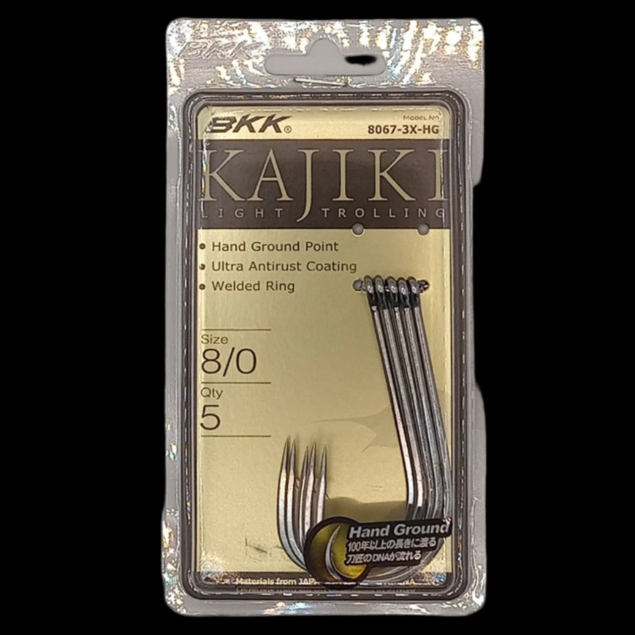 BKK Kajiki Light gauge hooks