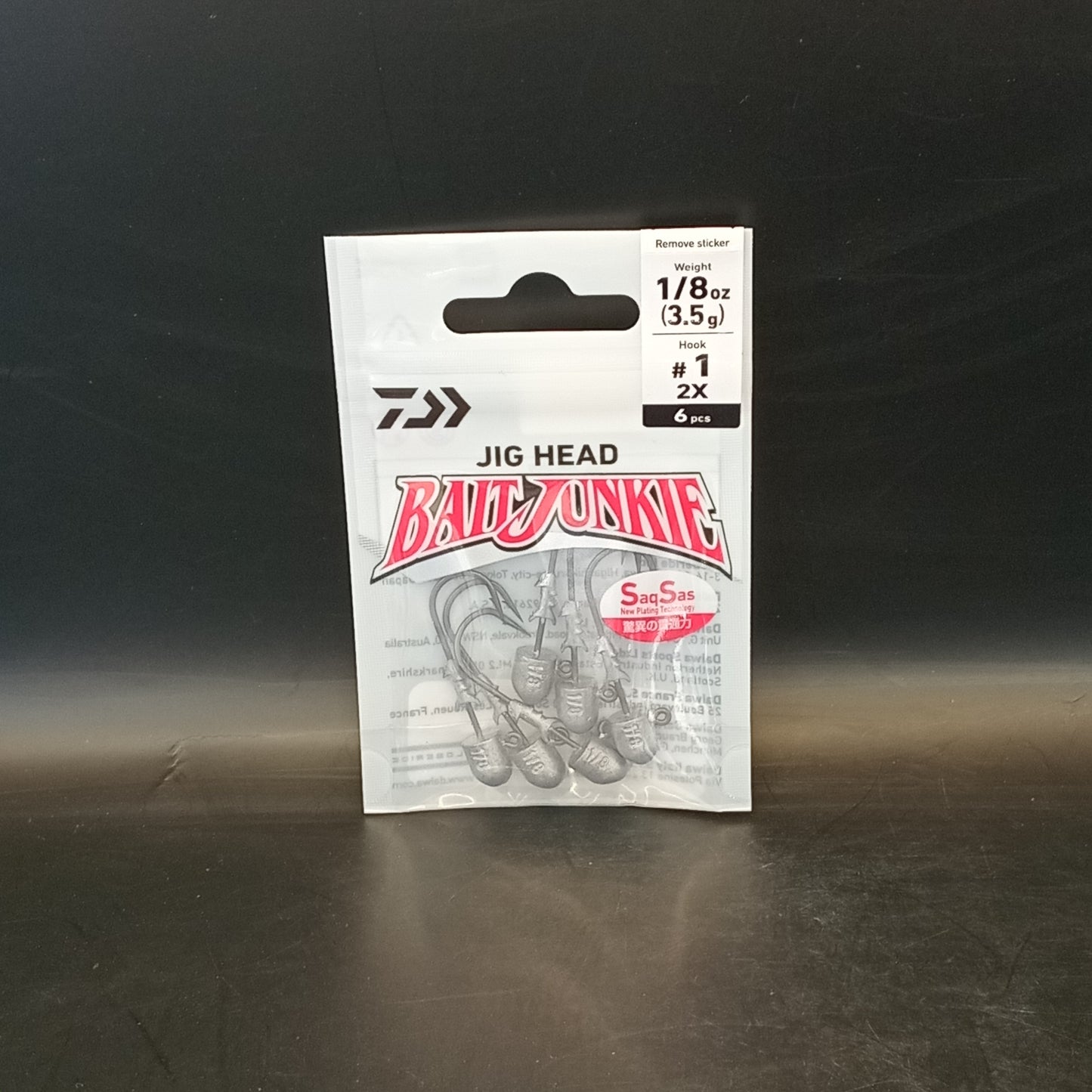 Daiwa Bait junkie jig head 1/8oz #1