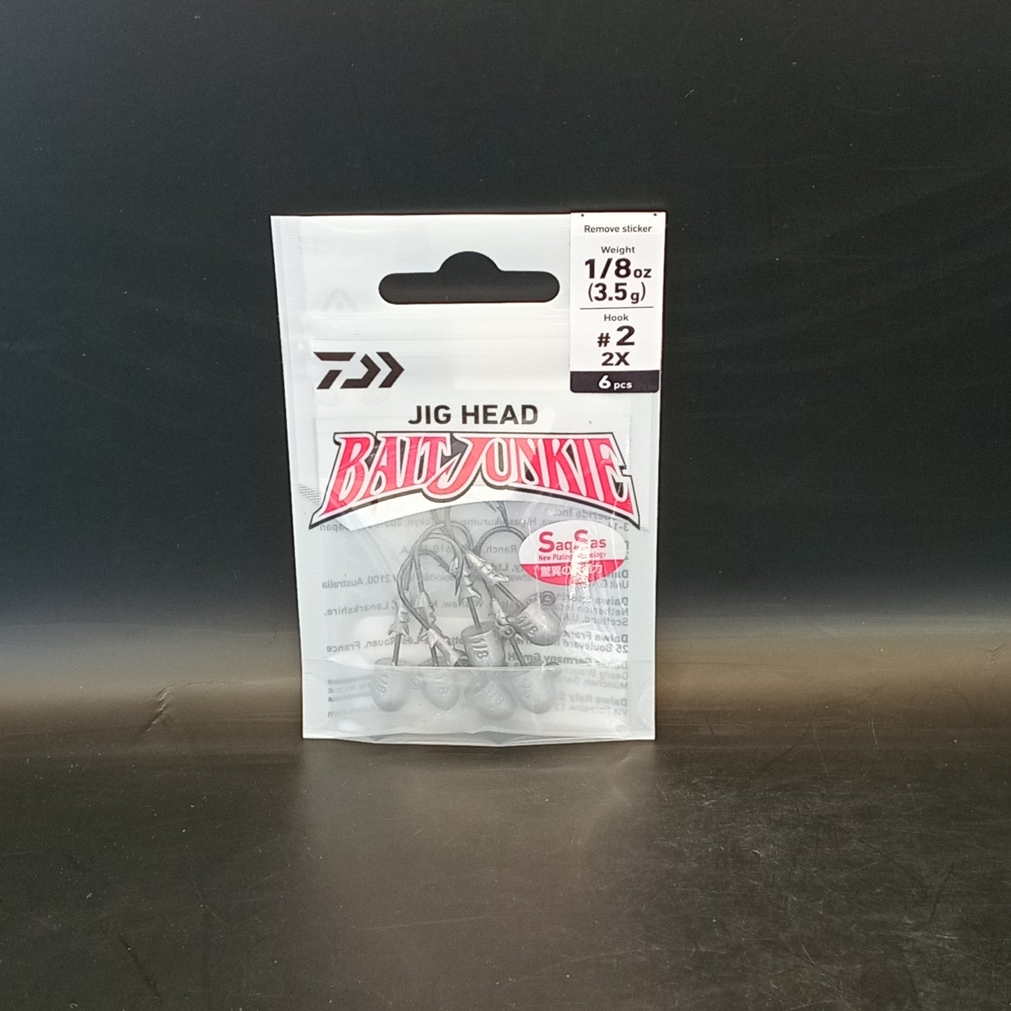 Daiwa Bait junkie jig head 1/8oz #2