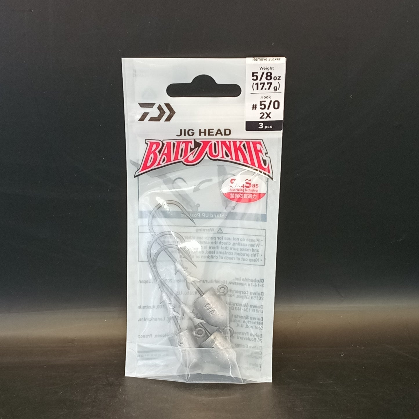 Daiwa Bait junkie jig head 5/8oz #5/0