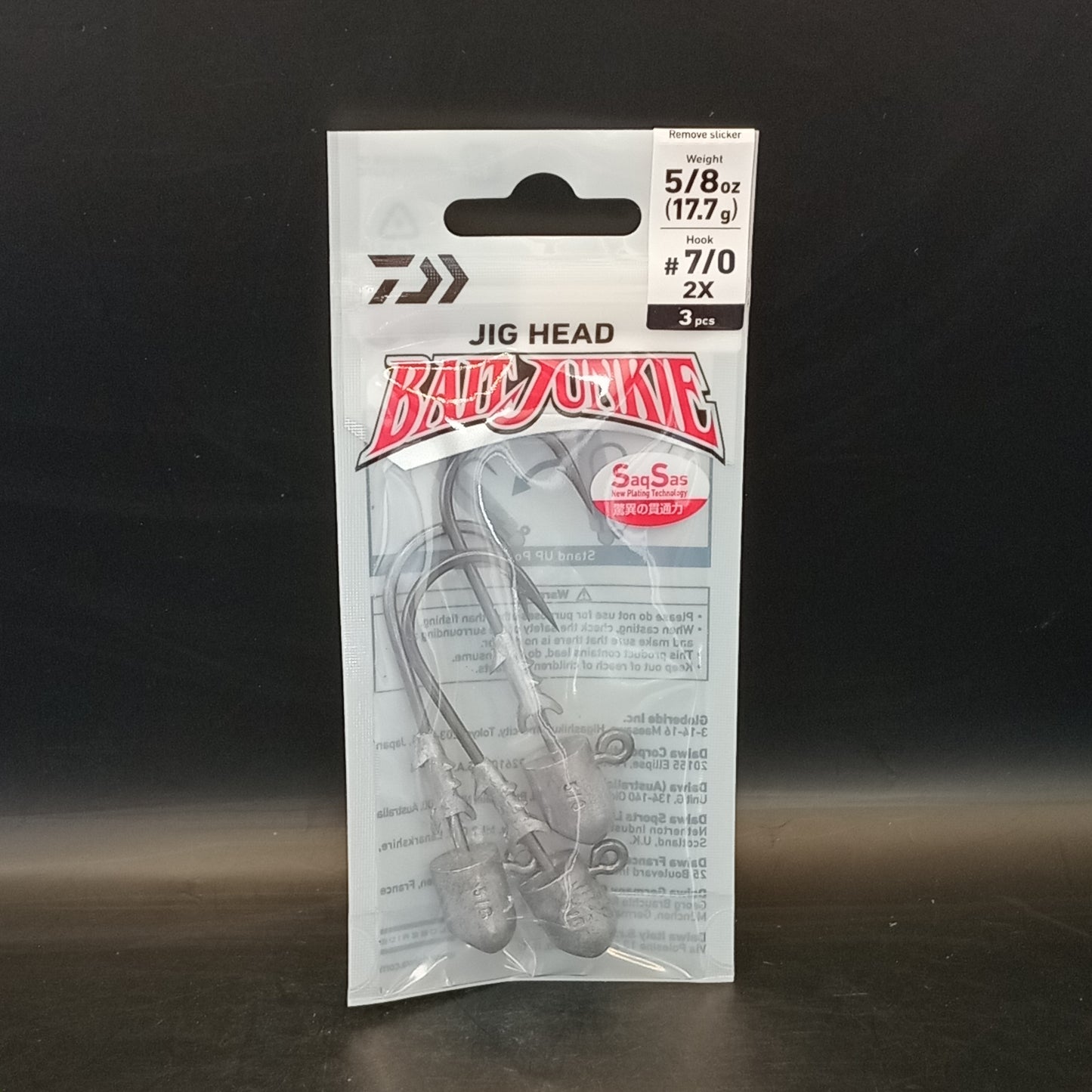 Daiwa Bait junkie jig head 5/8oz #7/0