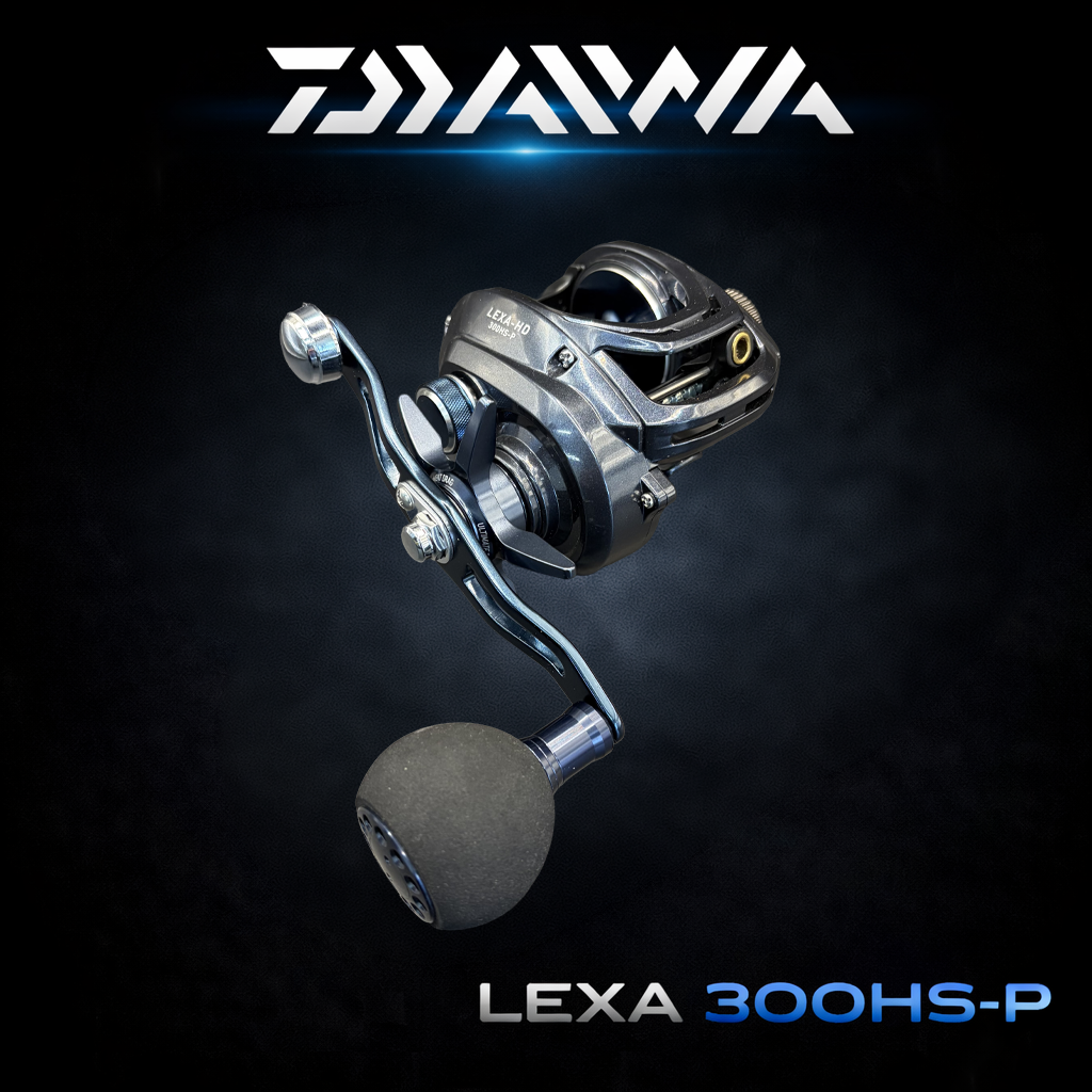 Daiwa Lexa HD 300-p over head baitcast reel