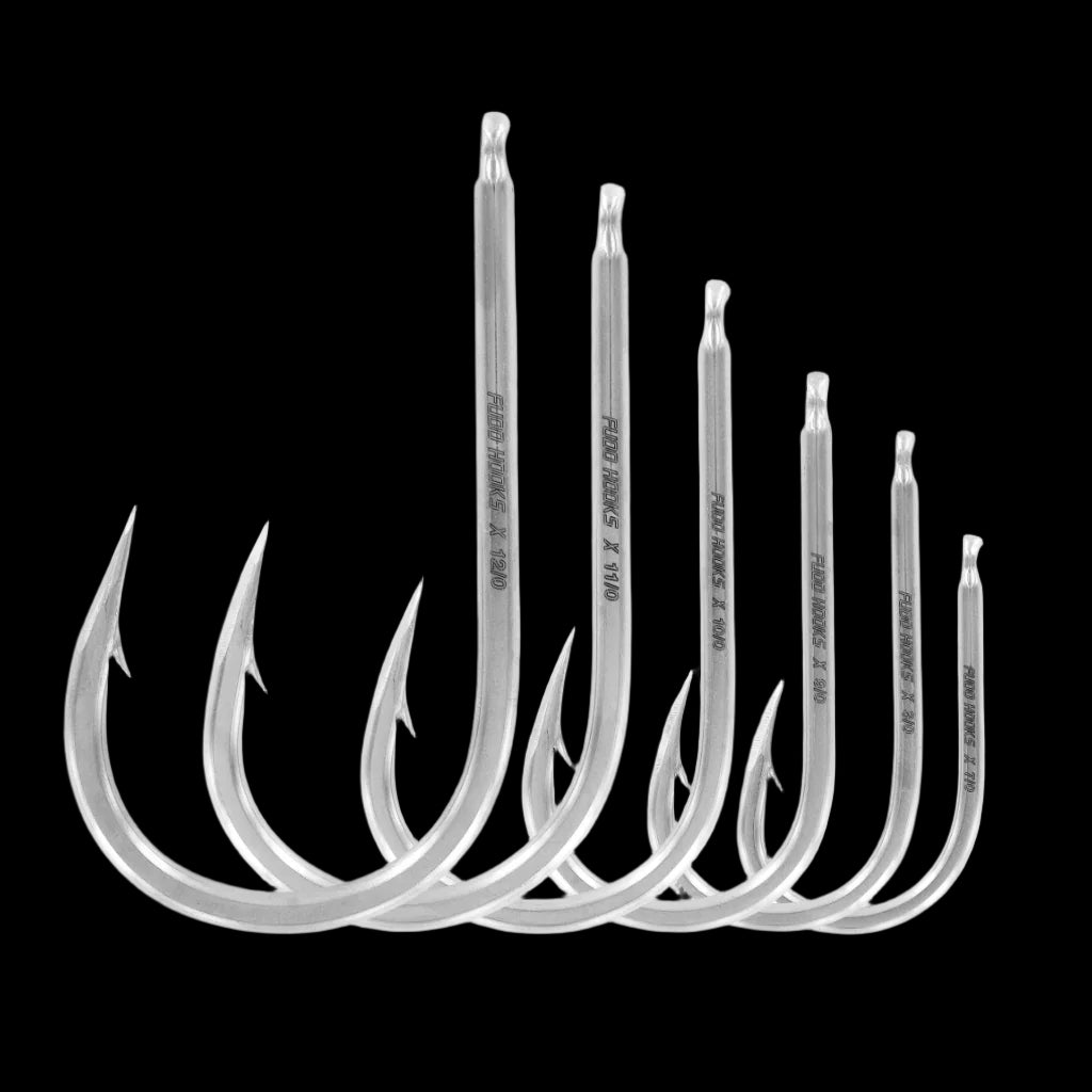 FUDO Super Ocean KONA cut Needle eye hooks (2pk)