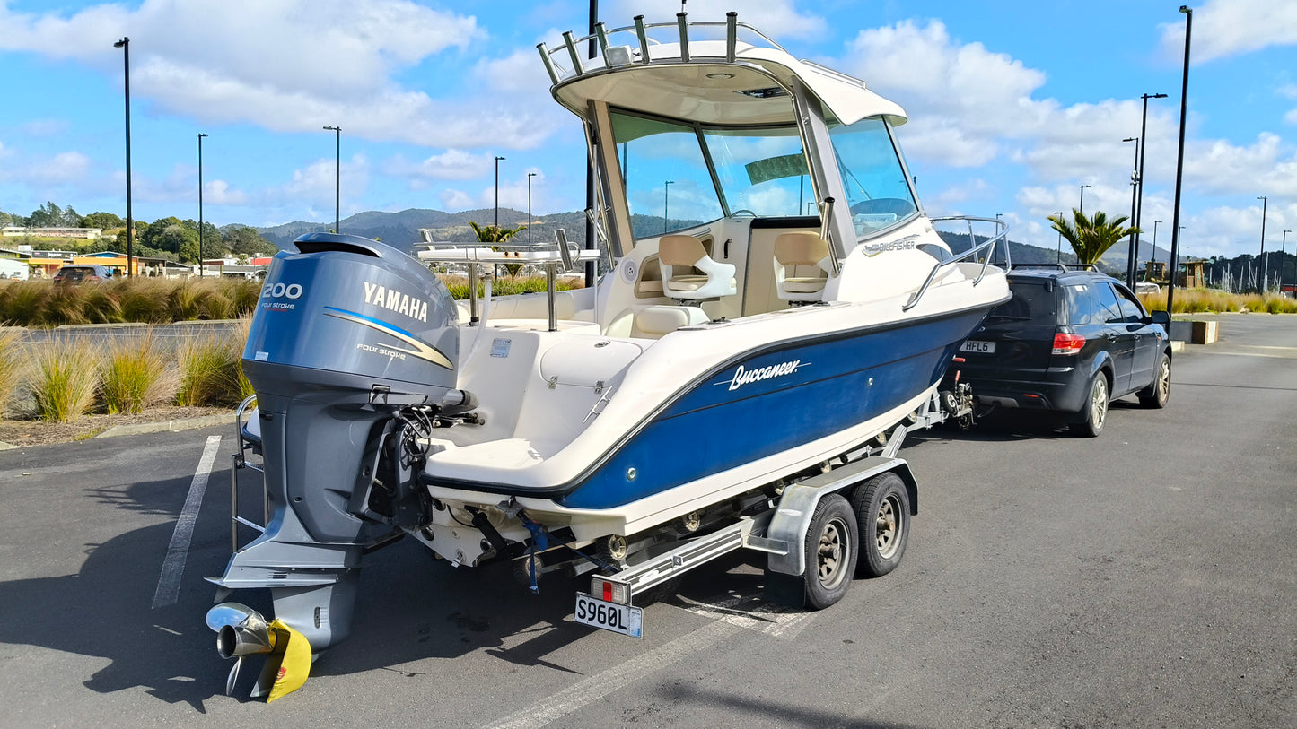 2008 Buccaneer 650 Billfisher – Offshore Ready with Yamaha F200 4-Stroke