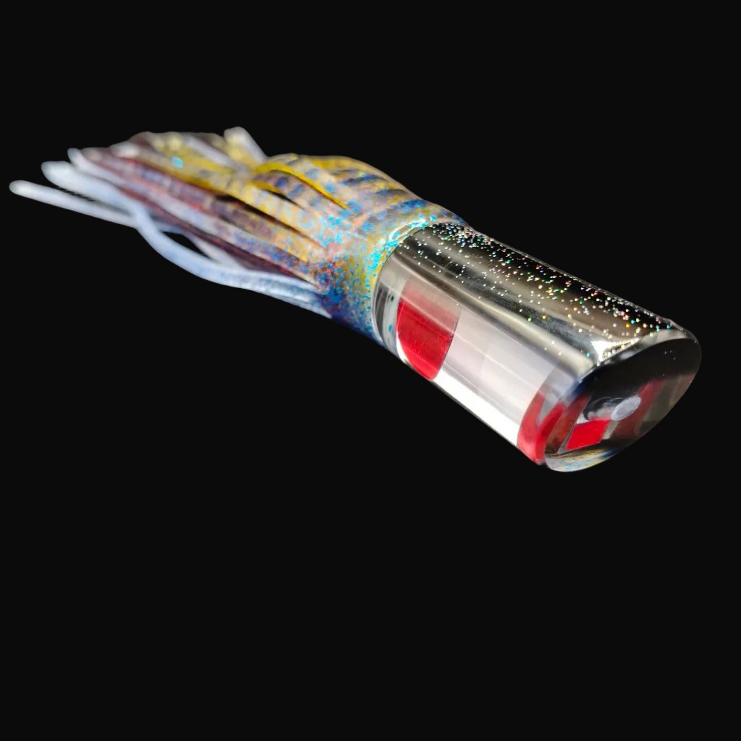 Tantrum TTS Small Black Tube Head Game Fishing Lure – Mrs Palmer Colouration (VAN)