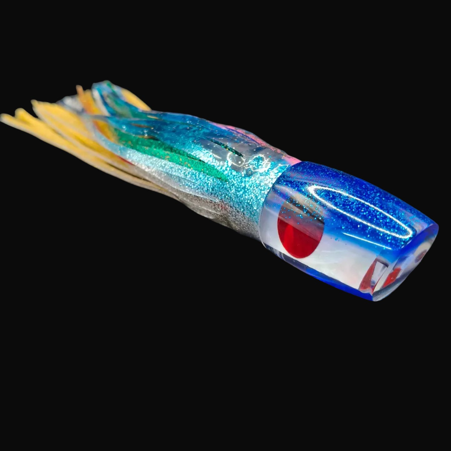 Tantrum TTS Small Bandit Game Fishing Lure – Dark Blue Head with Blue Ocean Skirts (VAN)