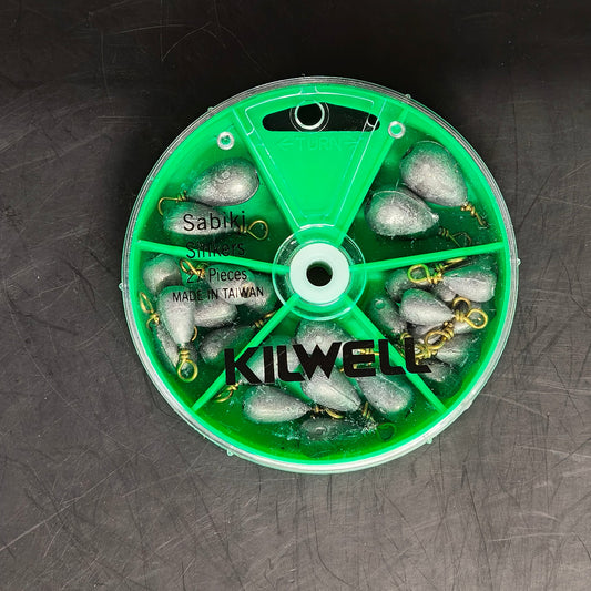 Kilwell sabiki sinker twist pack