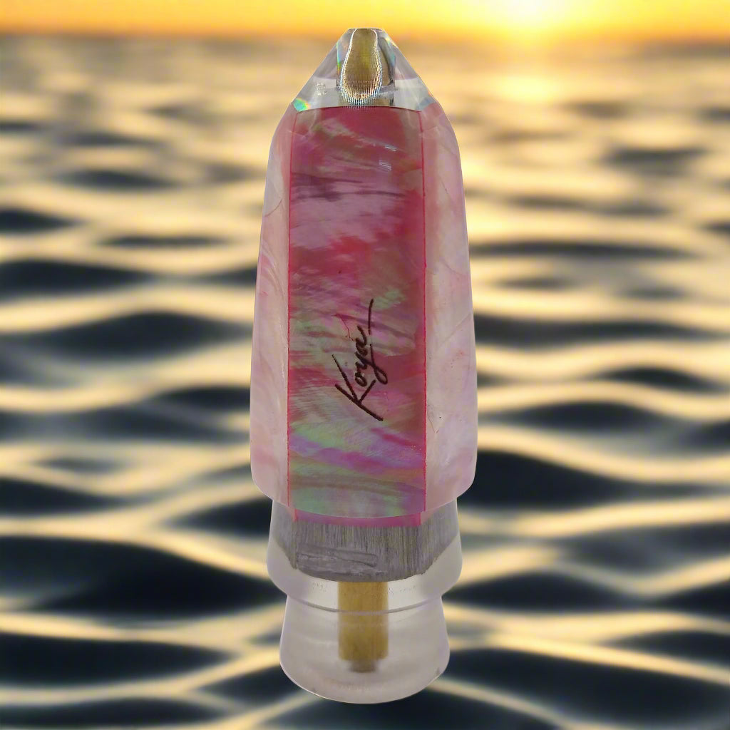 Koya straight bullet 9" (pink MOP)