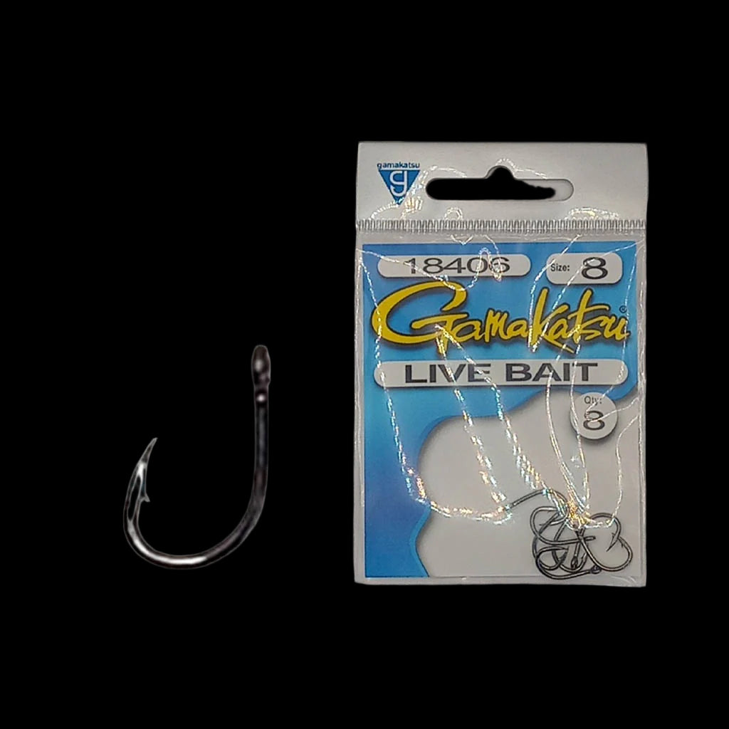 Gamakatsu Live bait size 8
