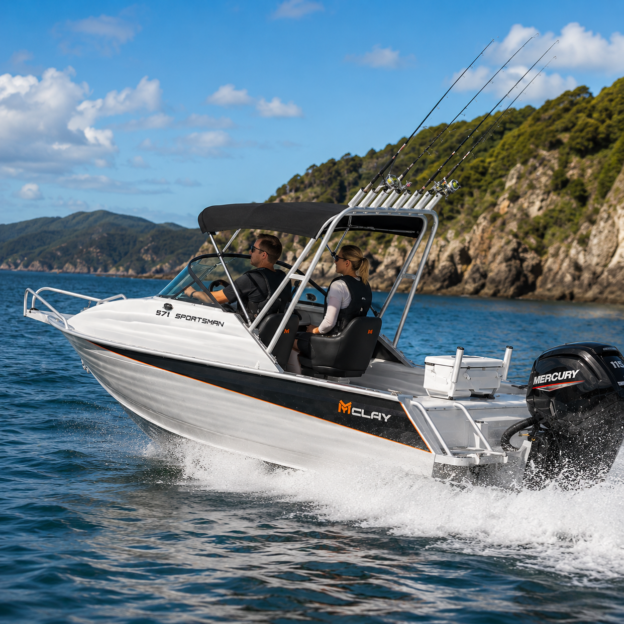 McLay Sportsman 571 | Aluminium Fishing & Family Boat | Warren Hay Marine