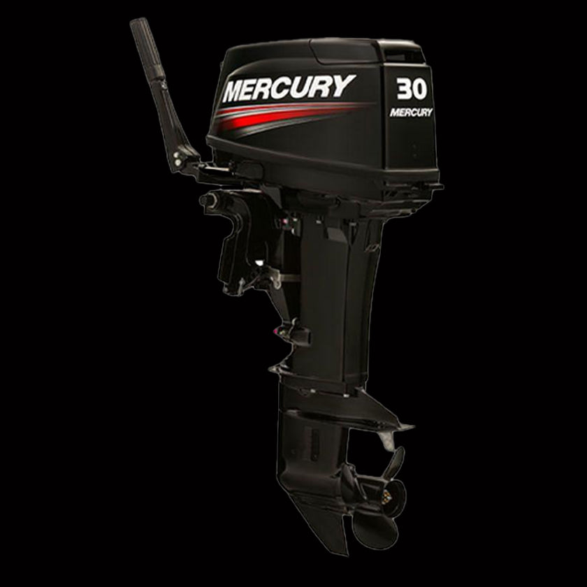 Mercury 30HP outboard powering boats in Whangārei harbour