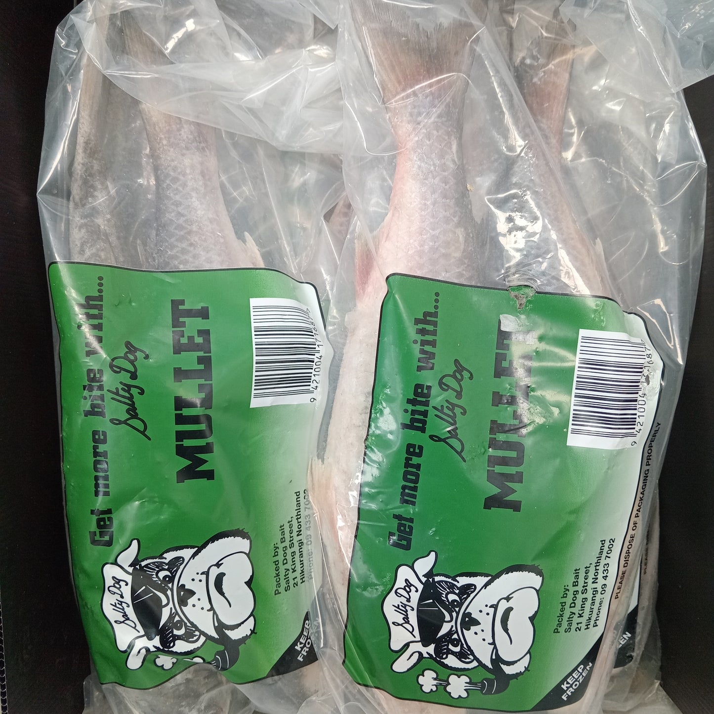 Salty Dog Mullet Twin Pack (2 x whole fish)