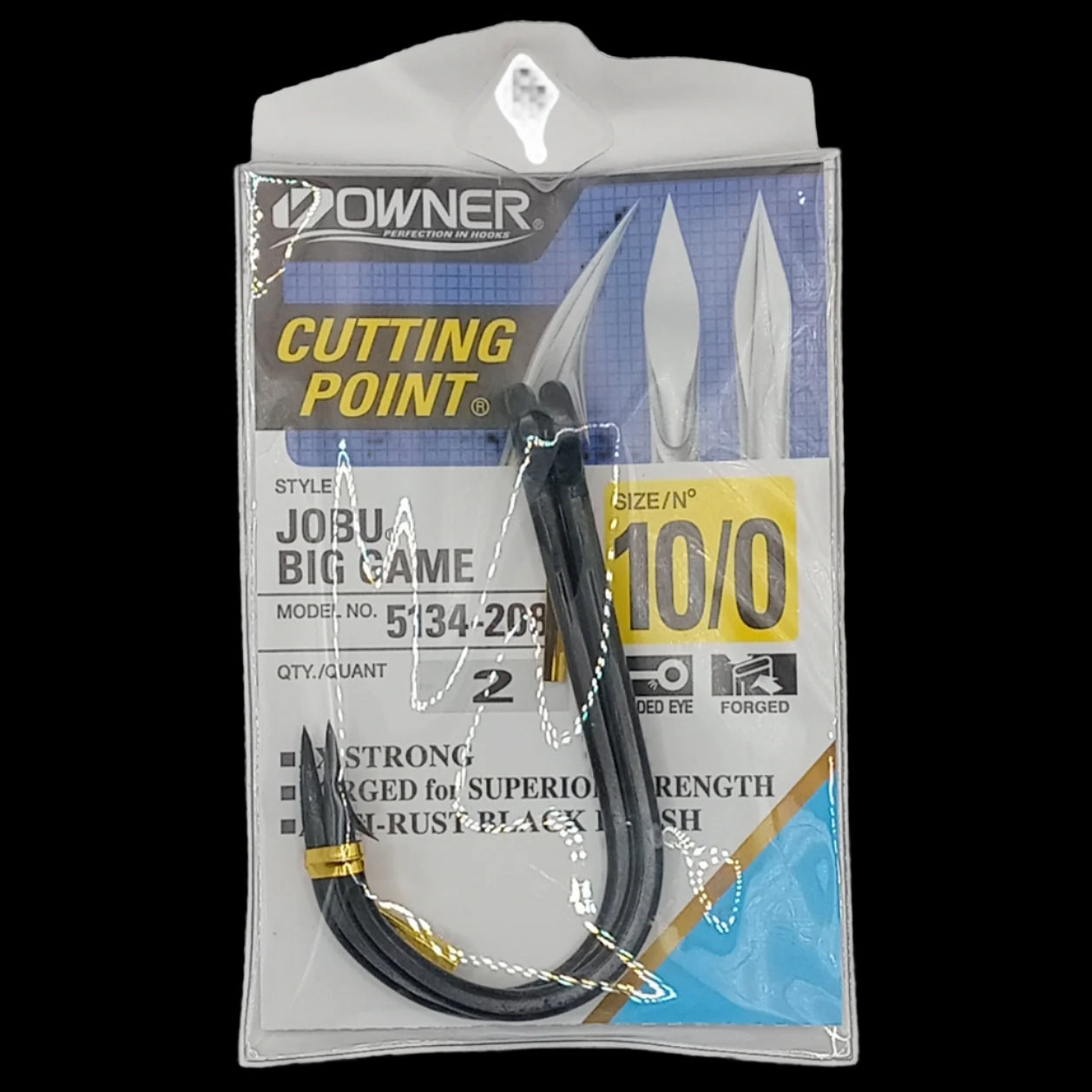 Owner JOBU Big Game cutting point.