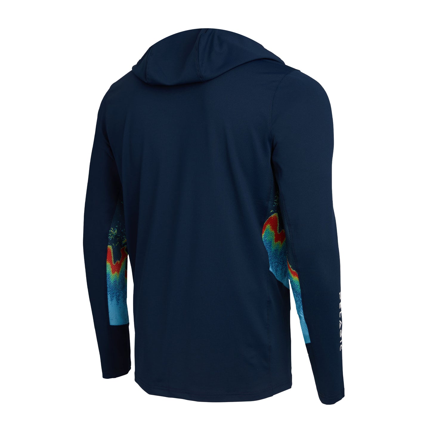 Exo-Tech Sonar Hooded Fishing Shirt - Navy