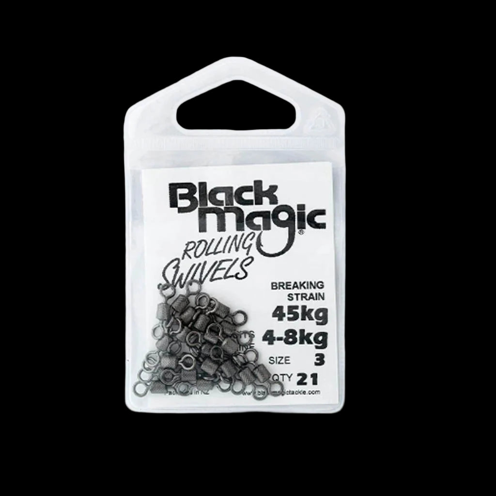 Black Magic Rolling Swivels