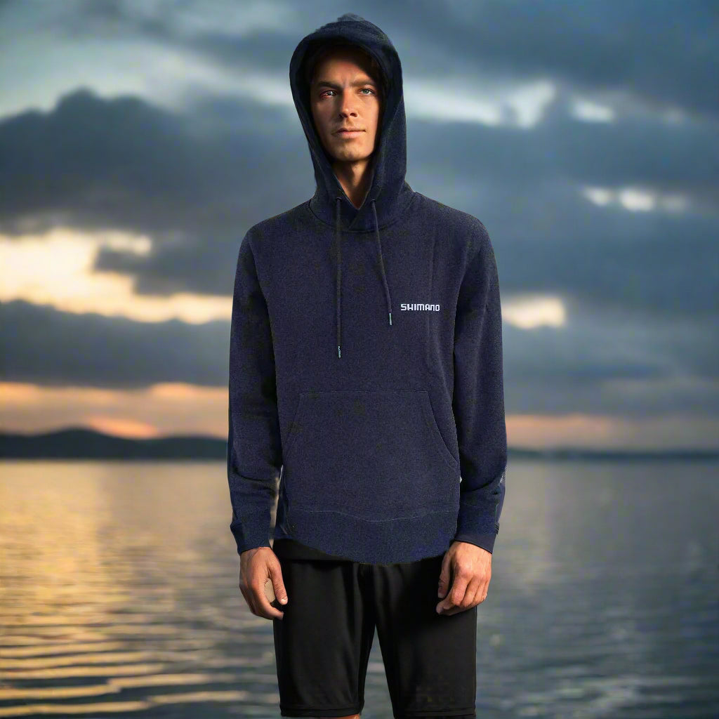 Shimano charcoal Marlin hoodie