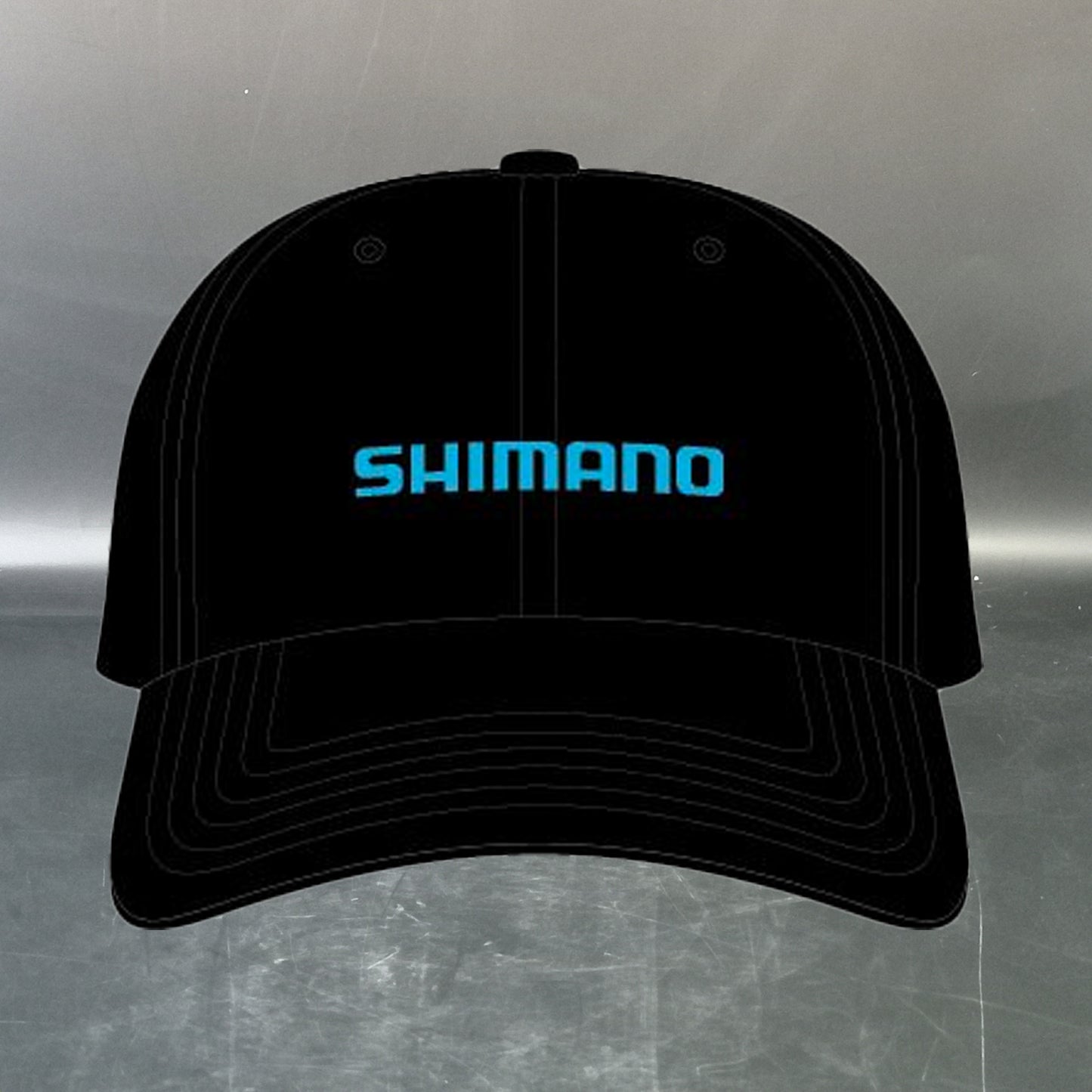 Shimano Black Embossed Logo Cap