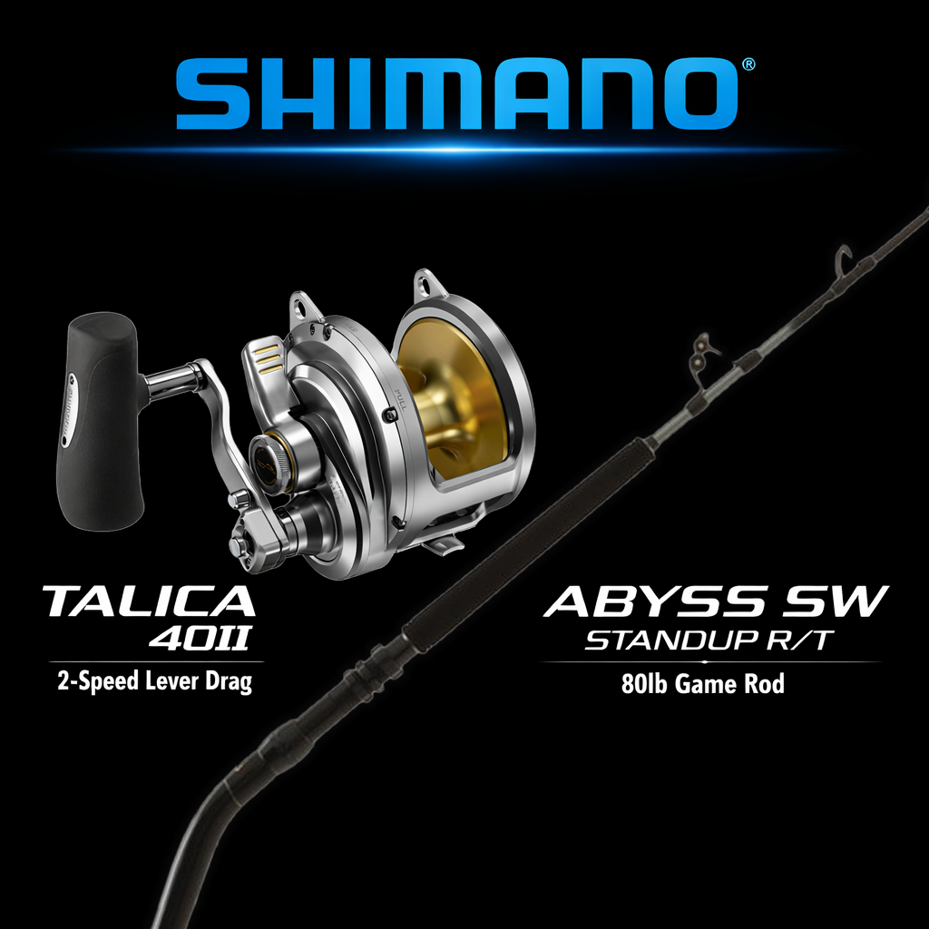 Shimano Talica 40II | Shimano Abyss 80lb R|T SPECIAL!!