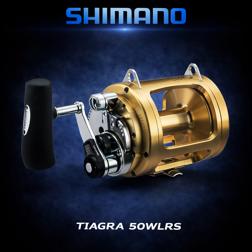 Shimano Tiagra 50wLRSA long range special premium game fishing reel.