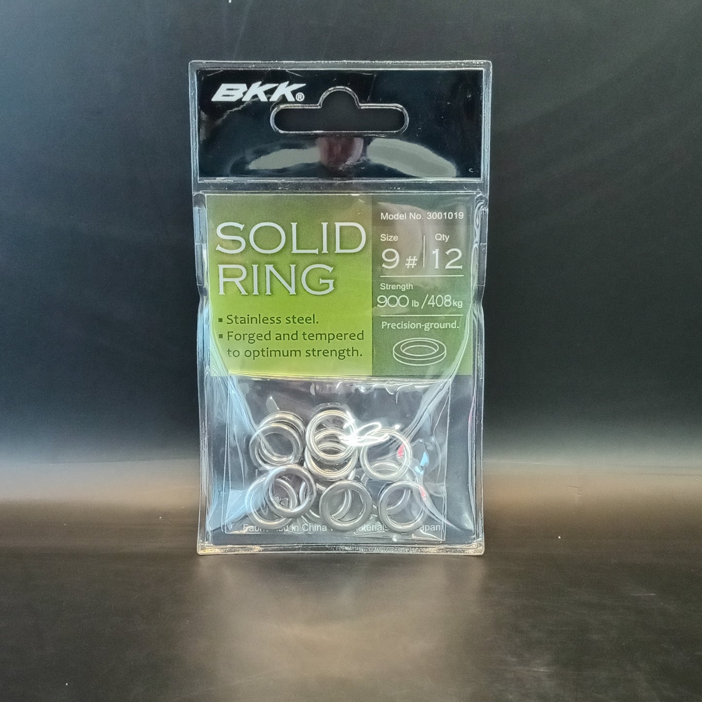 BKK Stainless steel Solid Rings #9