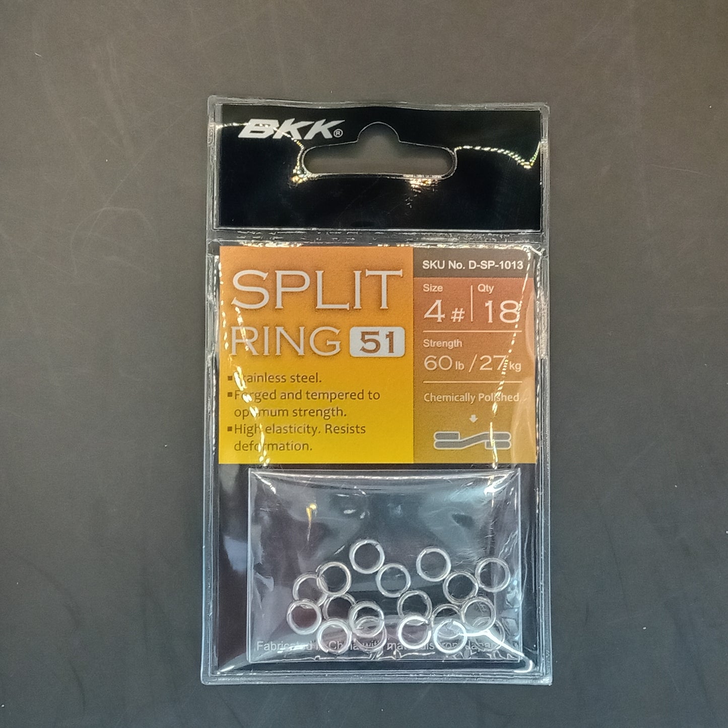 BKK Stainless steel Split rings #4