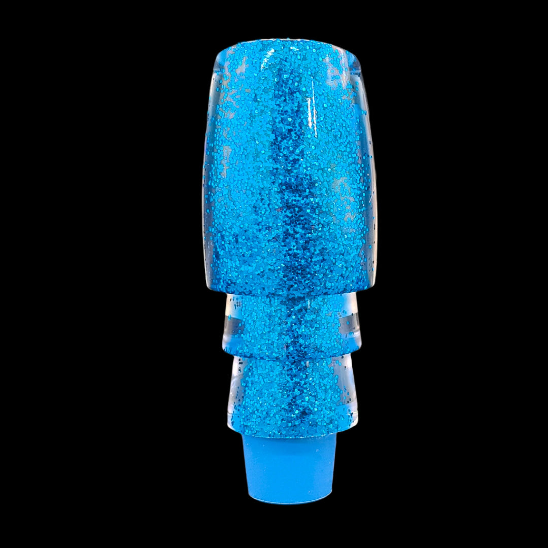 Tantrum Lures Small Bandit Head in Dark Blue – Kona-made lure head only, available at Warren Hay Marine.