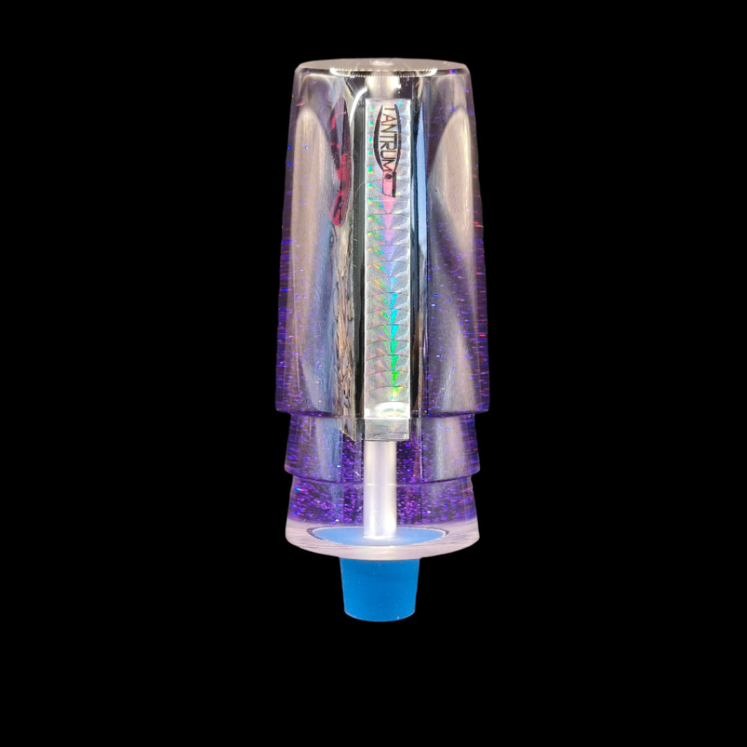 Tantrum Lures XL Kaboom Head in Purple – 113mm Kona-made big game lure head only, available at Warren Hay Marine.