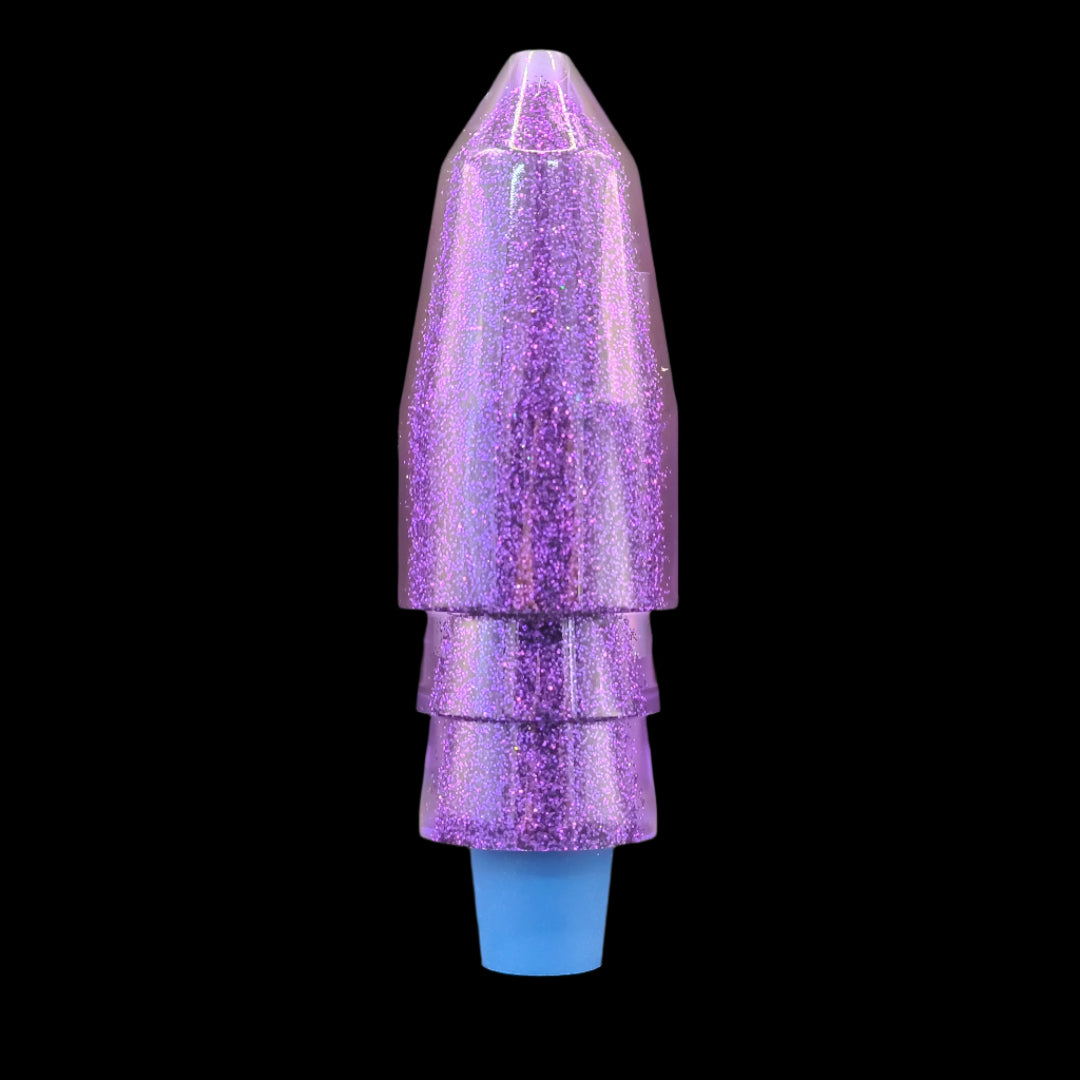 Tantrum Lures Large Bullet Head in Purple – Kona-made lure head only, available at Warren Hay Marine.