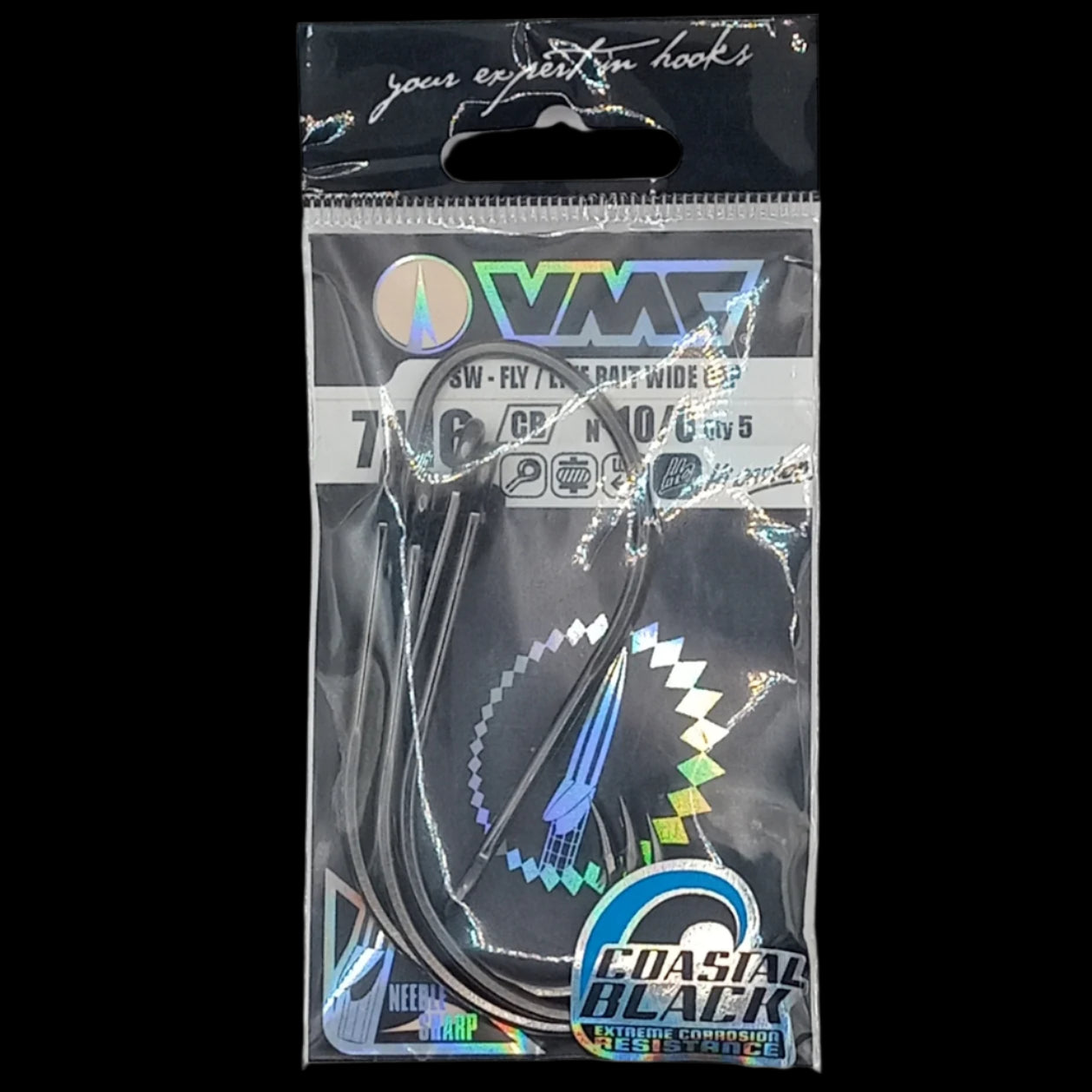 VMC 7166 live bait / light guage hooks