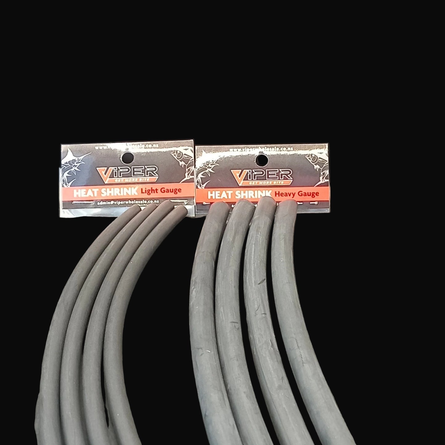 Heat shrink for rigging lures