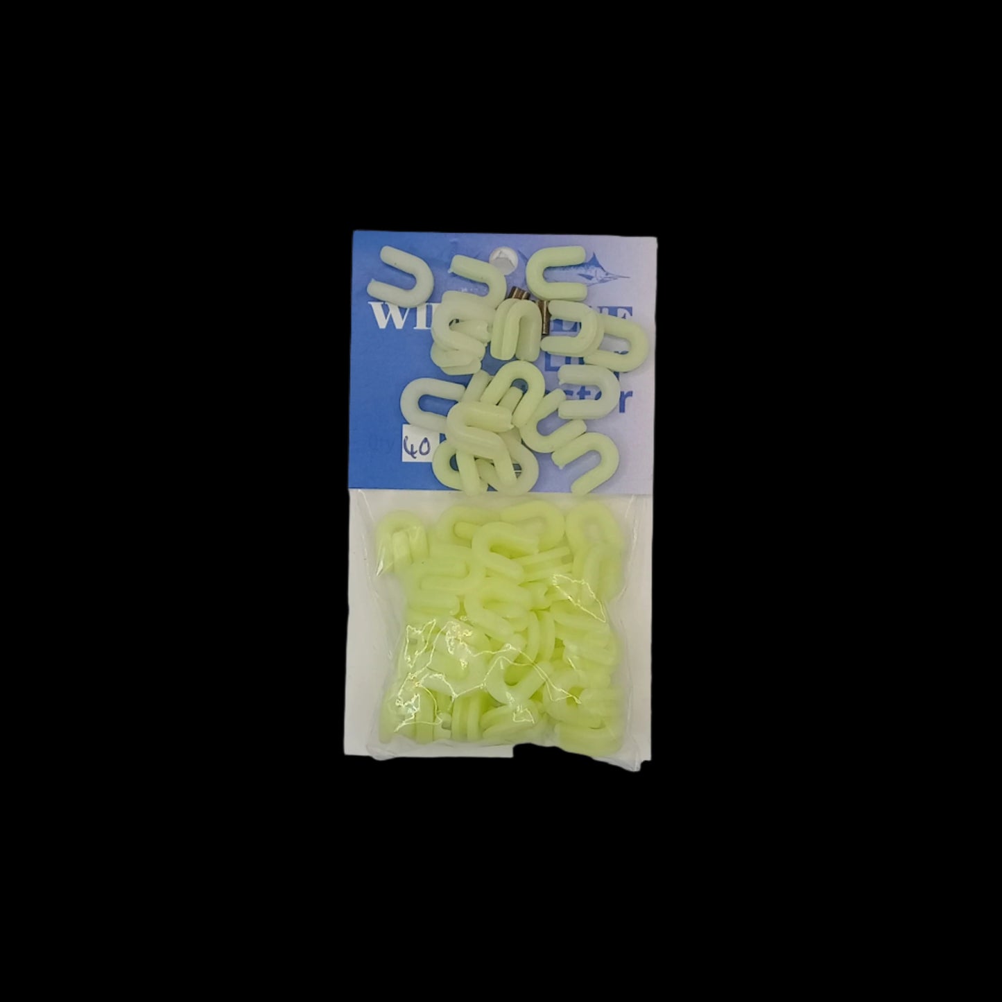 Wild Blue Luminous Plastic Thimble.