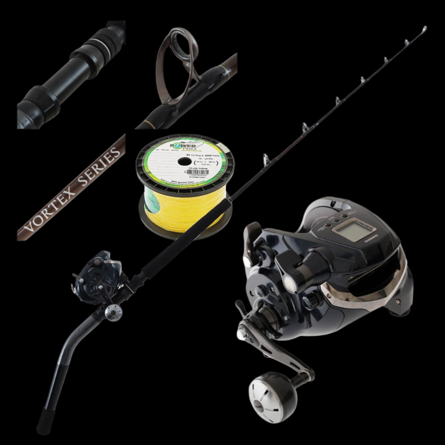 Shimano Forcemaster 9000 - Vortex - 80lb Braid