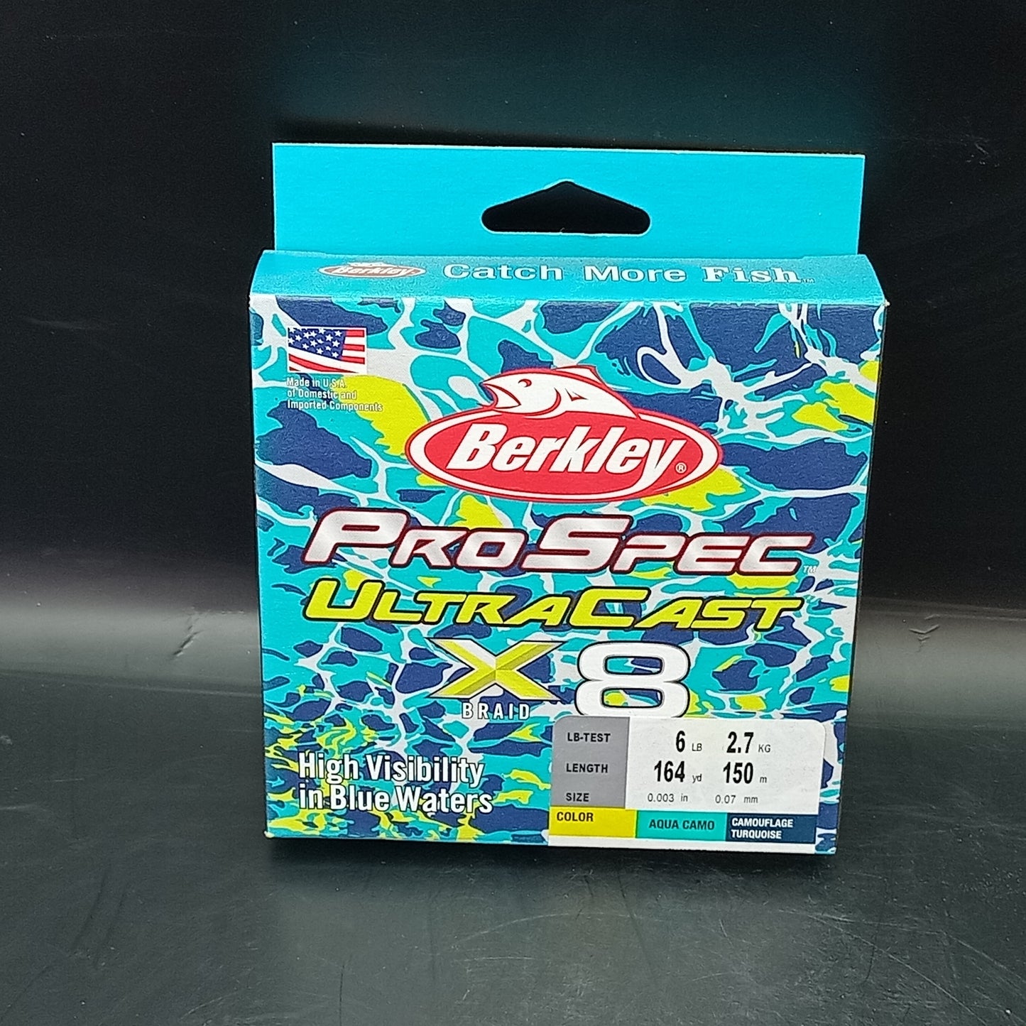 Berkley ProSpec Ultracast X8 braid green camo 150m 6lb