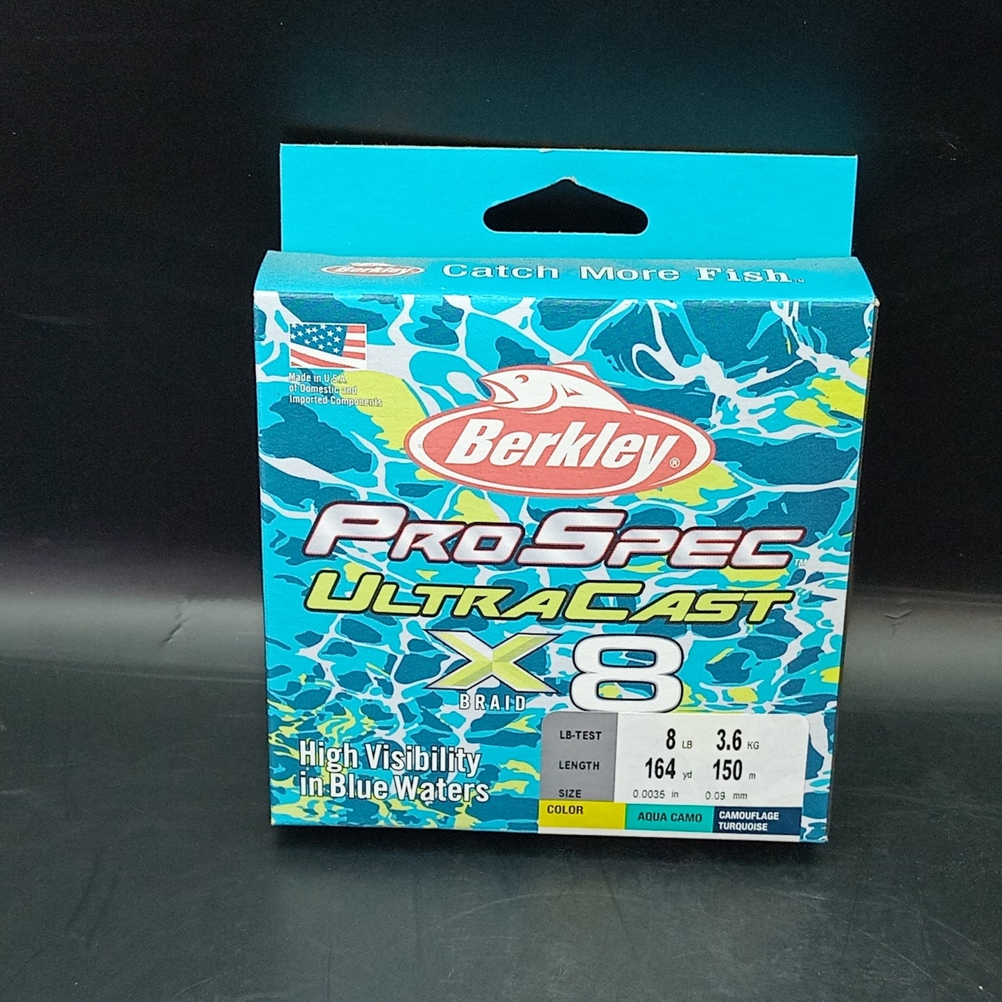 Berkley ProSpec Ultracast X8 braid green camo 150m 8lb