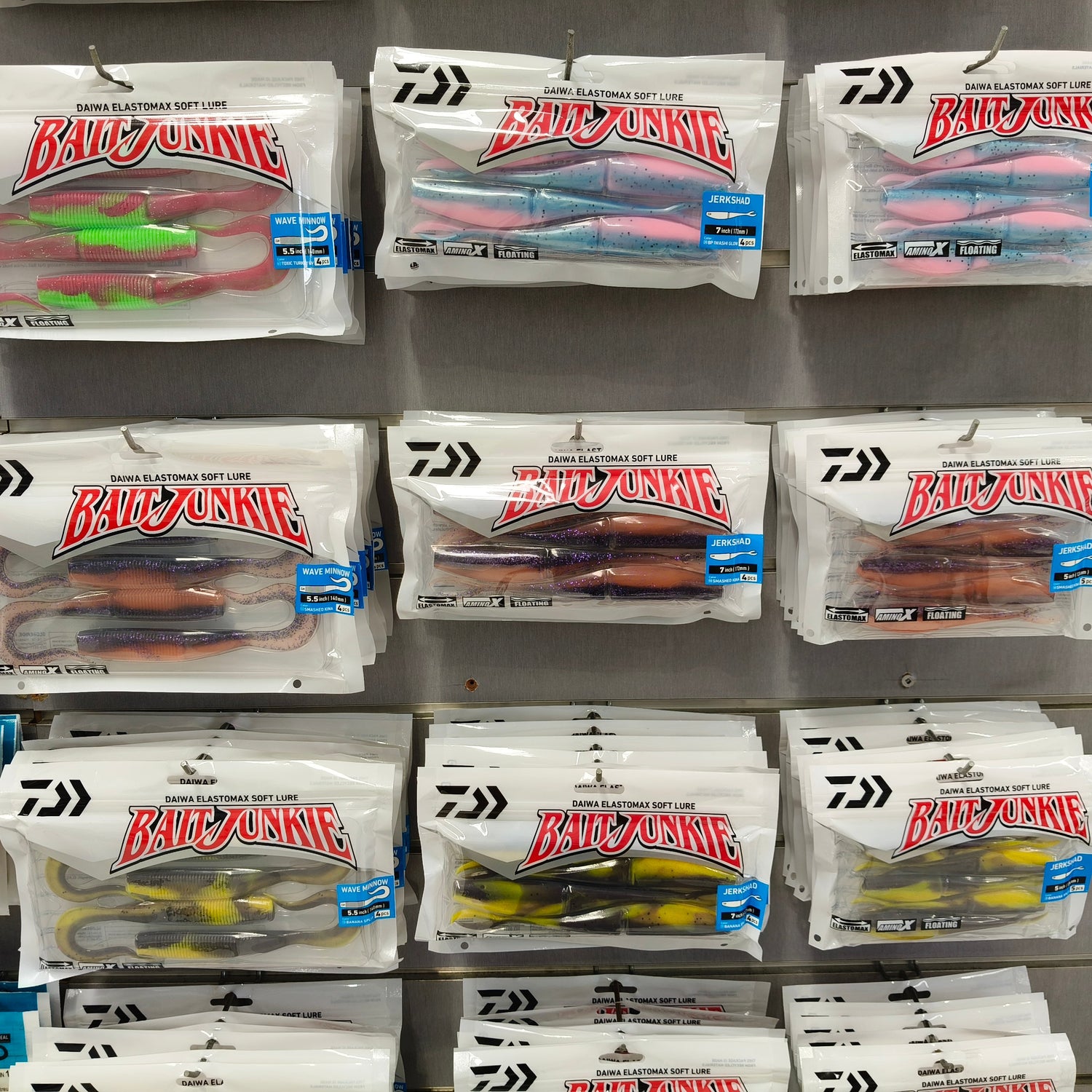 Daiwa Bait Junkie softbaits 