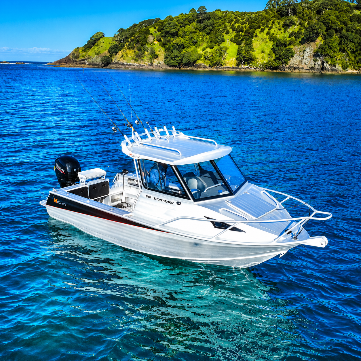 McLay Sportsman Series | Aluminium Fishing Boats NZ | Warren Hay Marine