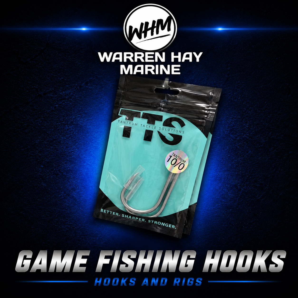 Game Fishing hooks and rigs NZ, Tantrum, Fudo, Gamakatsu, BKK, warren hay Marine, Whangarei 